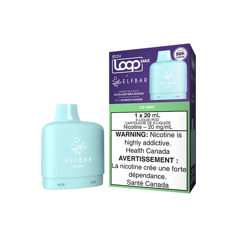 STLTH-LOOP-MAX-X-ELFBAR-POD-PACK-ICE-MINT